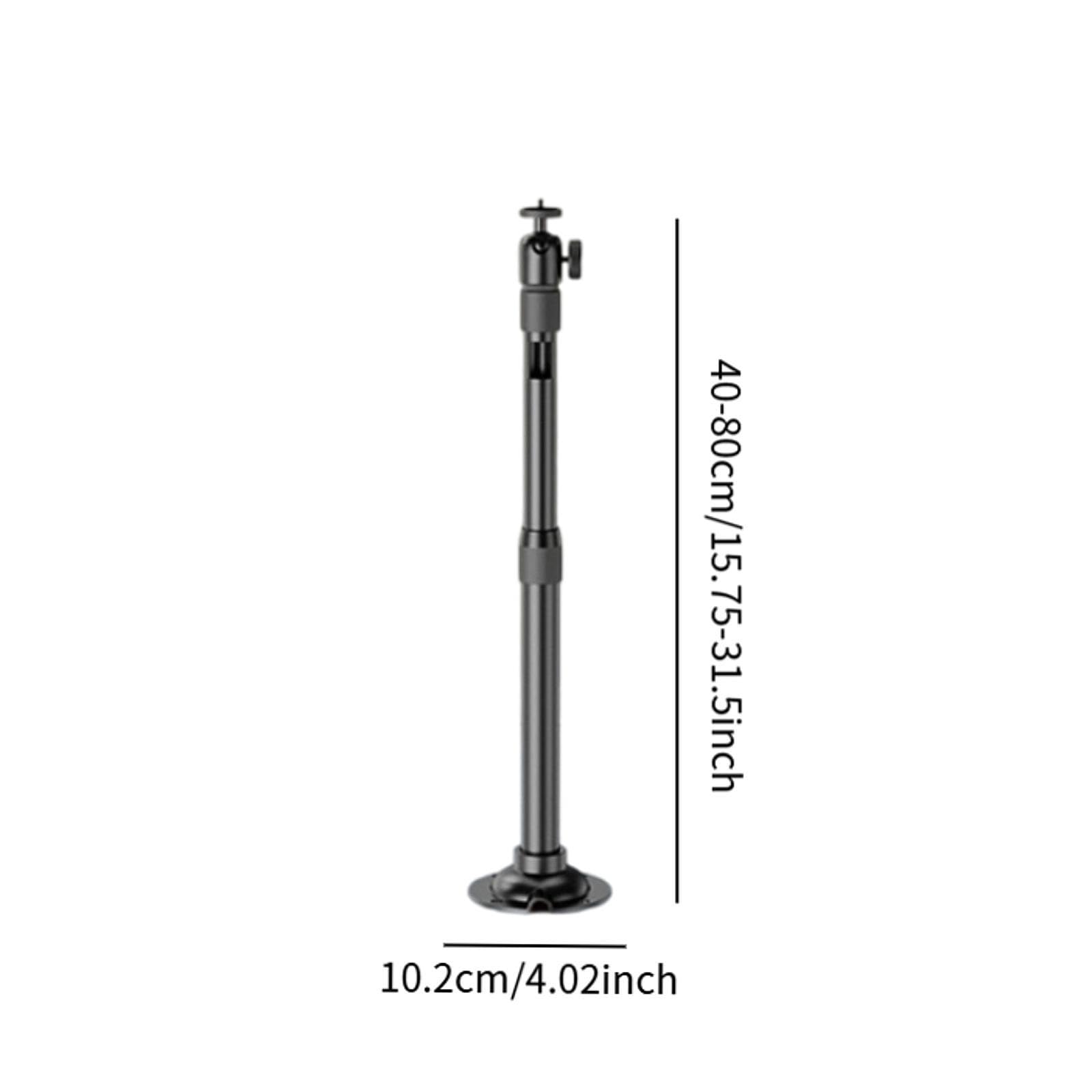Supporto Proiettore Staffa Regolabile Universale Braccio Telescopico Struttura Solida Metallo Adatto per Salotto Camera da Letto, da 40 a 80 Cm