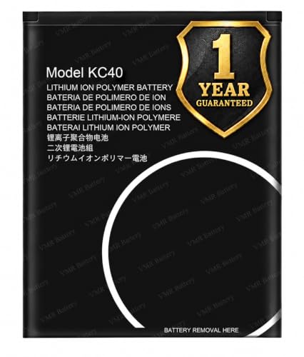 Image of Original KC40 Battery Compatible for Motorola Moto E6 Plus - (3000 mAh) - 1 Year Warranty H2