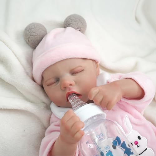 Brastoy Bebê Reborn Boneca Corpo de Silicone Menina Realista Original Pode Dar Banho (Meni... Brastoy Bebê Reborn Boneca Corpo de Silicone Menina Realista Original Pode Dar Banho (Meni...