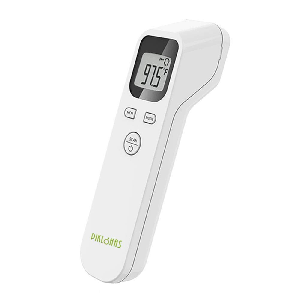 Piklohas Baby Digital Fever Alert Thermometer Multifunctional Thermometer for Infants, Children, Adults, Indoor and Outdoor Use，Infrared Forehead No Touch Thermometer for Adults（Precise ±0.1℉）