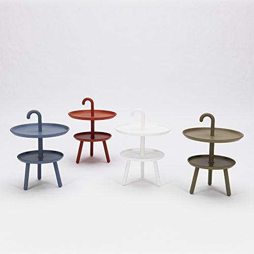Table d'extérieur Twist Design, polypropylène haut de gamme vert d'architecte - 4