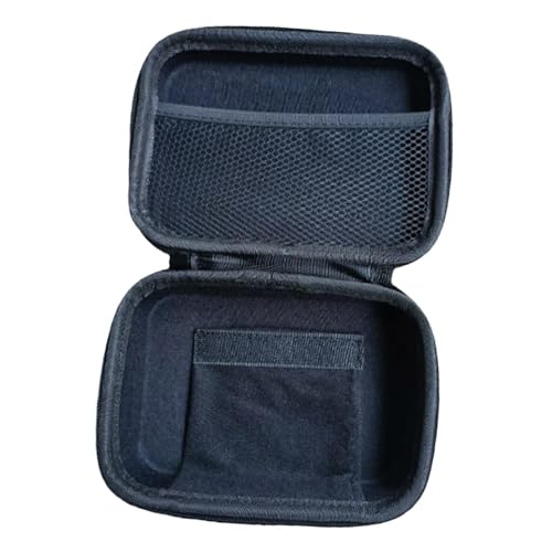 Generic Caixa de armazenamento de mouse, estojo de armazenamento de ratos, à prova de choque com alça de mão, forro macio, bolsa protetora à prova de poeira,