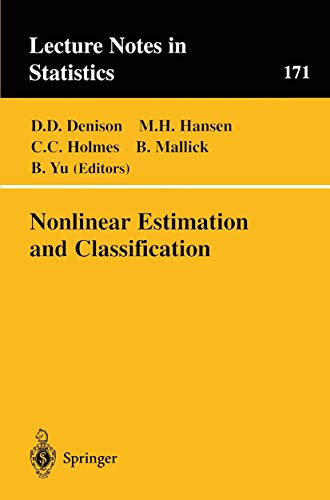 Nonlinear Estimation and Classification: 171 (Lecture Notes in Statistics) view 2