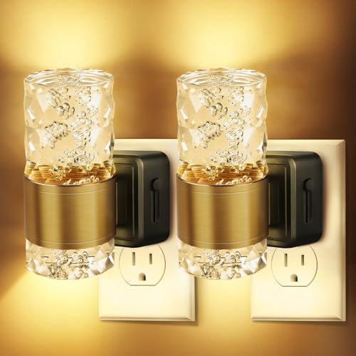 Dimmable LED Night Light, 2 Pack Night Lights Plug into