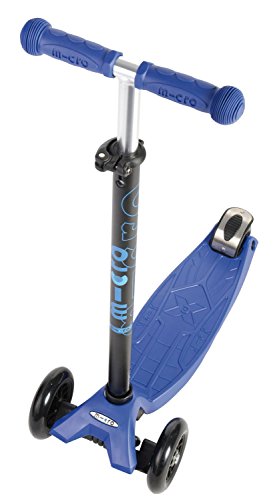 Micro Kickboard - Maxi Original 3-Wheeled, Lean-To-Steer, Swiss-Designed Micro Scooter For Kids, Ages 5-12 (Blue) #TOP1