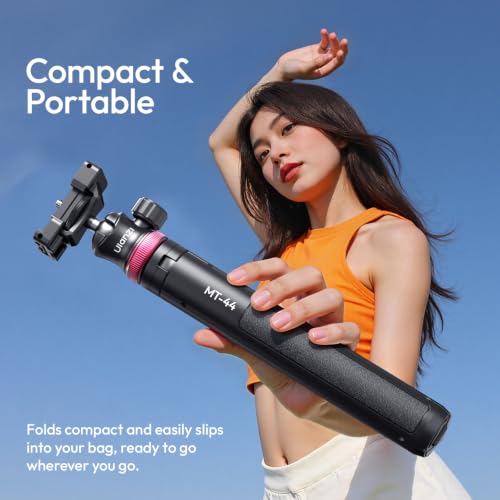 Image of ULANZI MT44 Auto Open Phone Tripod, 59 inch Extendable Selfie Stick for iPhone