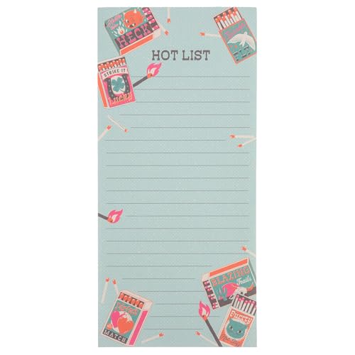 Image of Karma, Large Magnetic Notepads, Notepads for Grocery List, Shopping List, To-Do List, Reminders, Strong Magnetic Back, Memo Notepad 100 Sheets Per Pad, Cute Colorful Designs - Matches