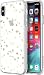 Produktbild Incipio Design Series Classic Case für Apple iPhone Xs Max - stars [Auffällige Metallfolie I Robuste Hartschale I Transparent I Qi kompatibel] - IPH-1765-STA