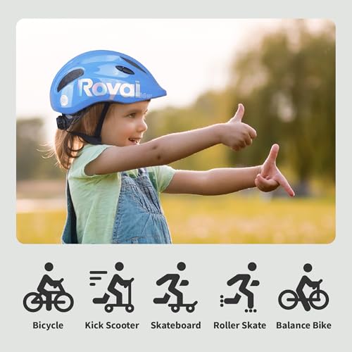 Image of RoyalBaby Kids Helmet 0.47 lb Ultra-Lightweight & Adjustable for Ages 5-13 Years, Ideal for Cycling, Scooter, Balance Bike & More Sports, 4 Vibrant Colors Available