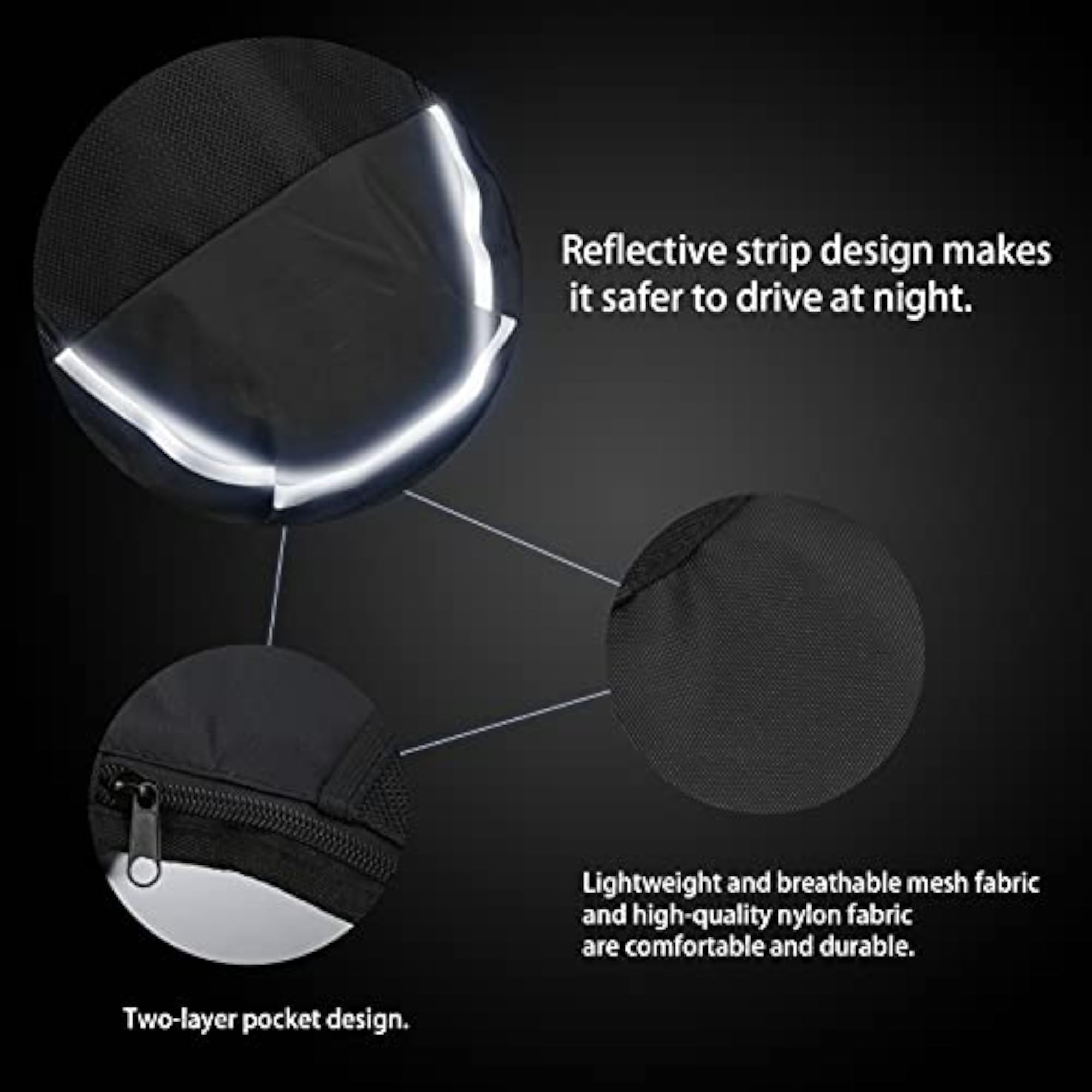 Hydration Backpack with Two-Layer Pocket