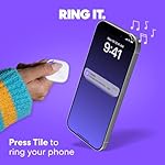 Tile by Life360 Mate - Bluetooth Tracker, Keys Finder and Item Locator for Keys, Bags and More. Phone Finder. Both iOS and Android Compatible. 1-Pack (Black) - Image 4