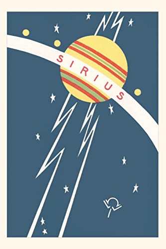 Vintage Journal Sirius and Planet (Pocket Sized - Found Image Press Journals)