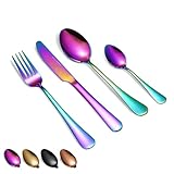 ★ Garantía satisfactoria ★ estamos comprometidos con cada cliente 100% de satisfacción. En caso de duda, no dude en ponerse en contacto con nosotros. Si está buscando juegos de cubiertos elegantes y modernos, elija nuestros productos.