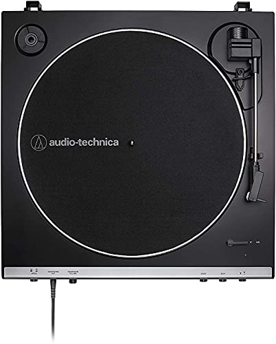 audio technica Kit Toca Discos Audio Technica Automático AT LP60XHP GM Grafite Belt Drive com Fone d