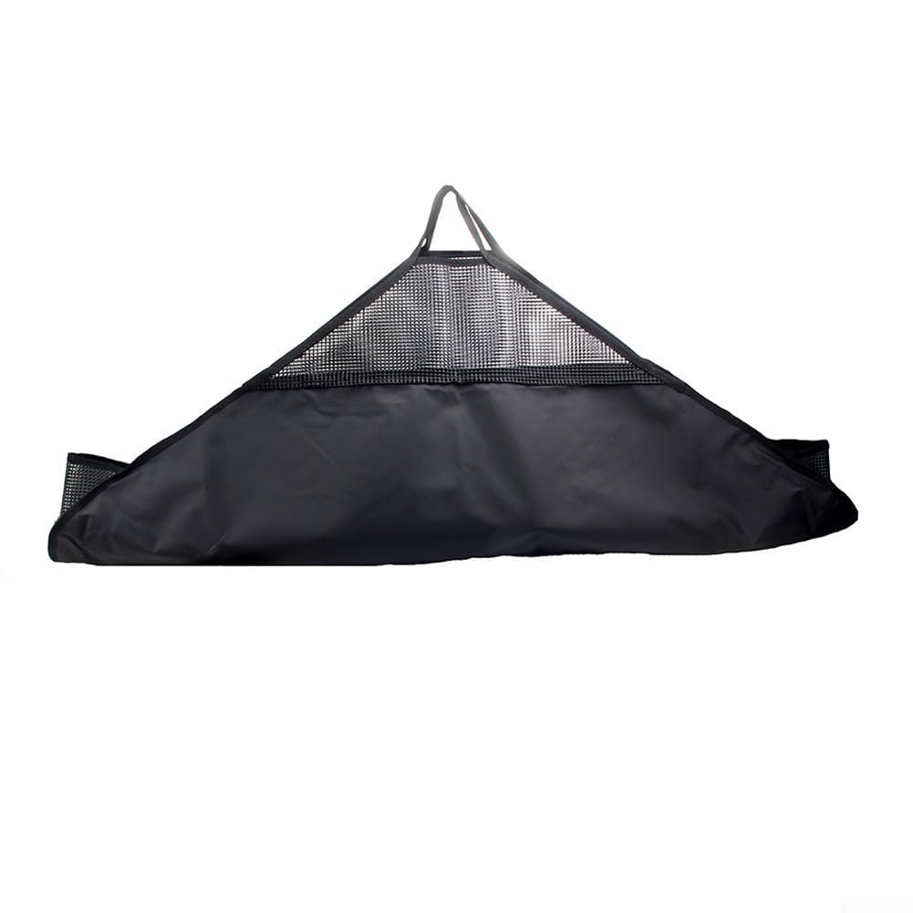 Besttoolifes Angelmatte zum Abhaken für Messschlinge, robuste PVC-Fischtasche mit Design, Zollwiege, Zentimeter, Lineal, faltbar, wasserdicht, eingebaut für Plus und Messung