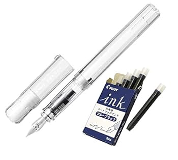 PILOT 万年筆 ネイビー BHN-30M-B リフィル付き 取扱説明書付き PILOT 万年筆 ネイビー BHN-30M-B リフィル付き 取扱説明書付き