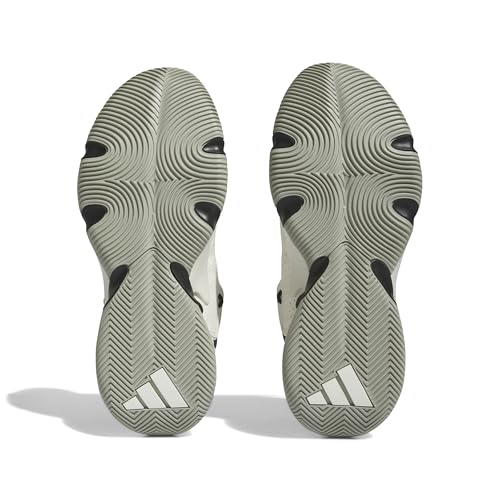 adidas Unisex Trae Unlimited Shoes, Cloud White/Carbon/Metal Grey, 44 EU