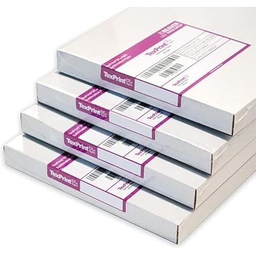 Beaver TexPrint DT Light -Replaces XP- All-Purpose High-Release Sublimation Paper for Epson Dye Transfer, SawGrass Approved Sublimation Print Transfer Paper, 110 Sheet Pack (8.5" x 11", Inches)