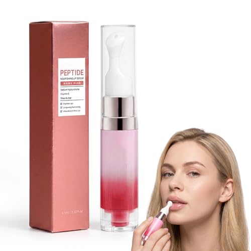 Image of Brightening Hydrating Lip Serum, 2026 New Moisturizing Tinted Lip Gloss for Glossy Sheer, Nourishing Lip Balm for Women Mother's Day Birthday Gifts (Pink)