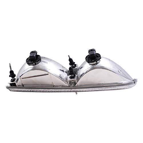 Brock 1992–1997 Ford Crown Victoria Headlights | OEM Replacement Pair - Image 6