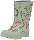 Jolly Print Rubber Boots, Mint/Pink, 30
