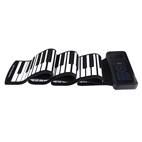 Clavier de Piano Enroulable pour Adultes 26 × 23 × 10, Portable, 88 Touches, Clavier électronique, Piano à Enroulement Manuel, Batterie Li 1100 MAh Intégrée - Les Beatles, Paul McCartney, John Lennon, RIngo Starr, George Harrison Clavier de Piano Enroulable pour Adultes 26 × 23 × 10, Portable, 88 Touches, Clavier électronique, Piano à Enroulement Manuel, Batterie Li 1100 MAh Intégrée – Image 4