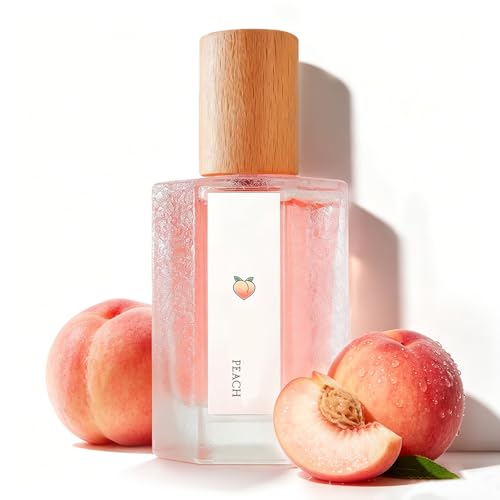 Omexry Peach Perfume - Pink Peach Perfumes for Women Enhanced Fresh Peach Scents Sweet Long-Lasting Fragrances Mist Spray for Hair & Body (1PC)