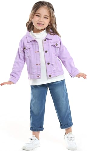 Image of Cromoncent Toddler Denim Jacket for Boys Girls