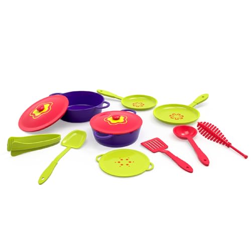 Funskool Giggles Junior Chefs Playset - Colourful Pretend and Play Cooking Set, Role Play, Toy for Kids, 3 Years and Above, Preshool Toys, 10 Piece Set, Multicolour (B0DBVVVPWZ) Amazon Price History, Amazon Price Tracker