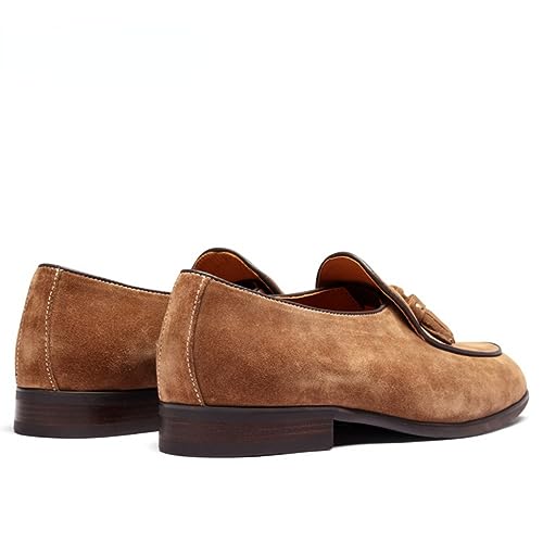 Men's Loafers & Slip-ons Casual Tassel Suede Loafers for Men4