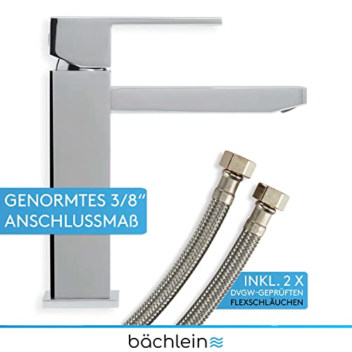 Waschtischarmatur Bächlein Imatra mit kantigem Design