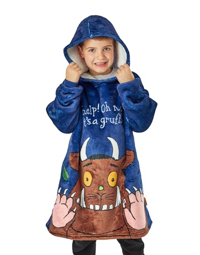 Sweat plaid Gruffalo pour garçon idéal pour journées cocooning et jeux