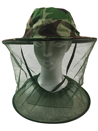 Steel Workers Camouflage Mosquito Net Hat