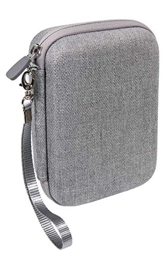 Protective Case For Fujifilm Instax Sp-3 Mobile Printer, Mesh Pocket For Cable And Printing Paper (Tweed Gray) #TOP1