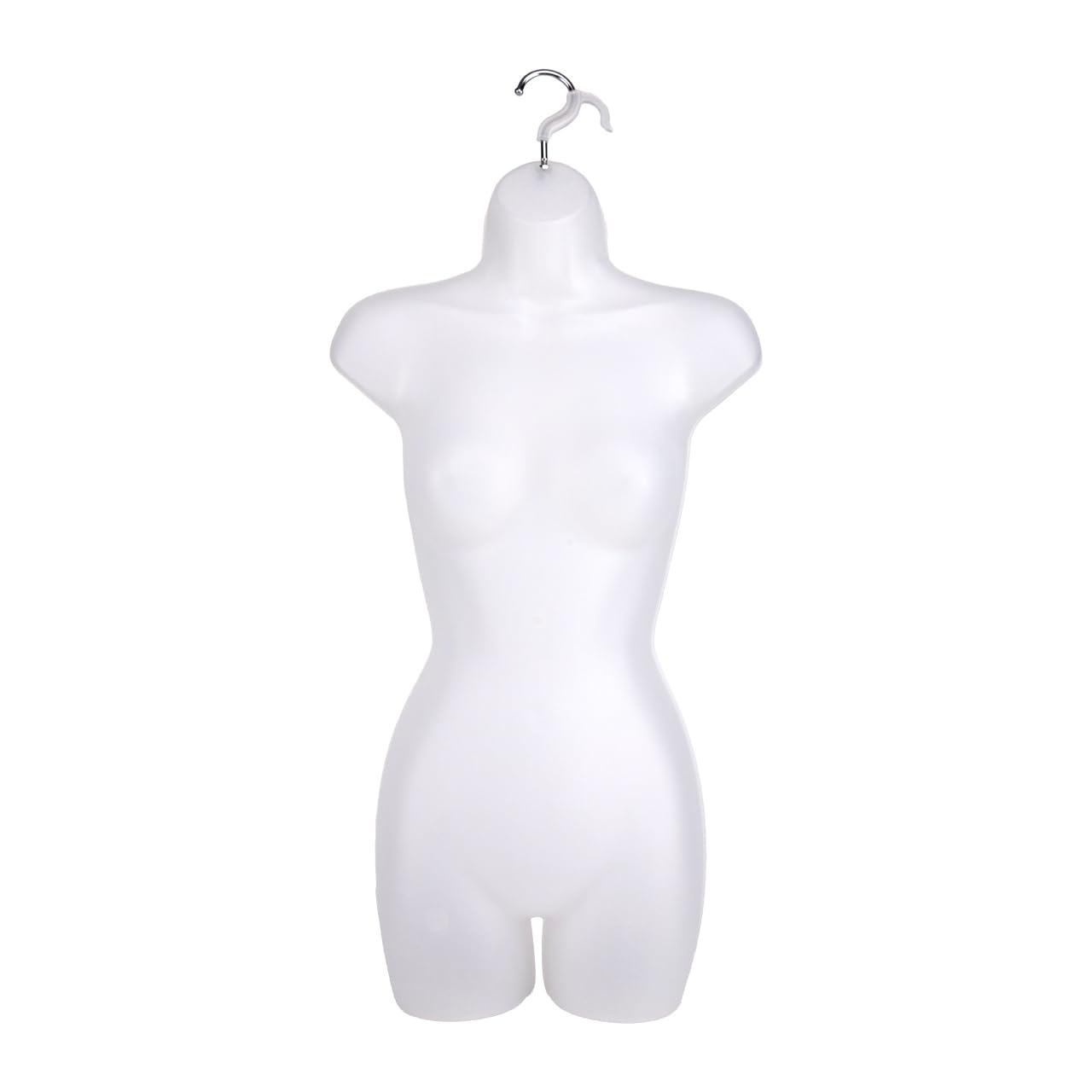 SSWBasics Female Mannequin Torso - Fits Women’s Sizes 5-10 - Molded, Shatterproof &