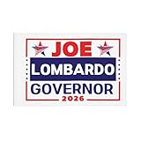 12x18 Joe Lombardo for Governor 2026 Car Flags Nevada Election Flag for Car Double Sided Banner Signs Decoration No Flagpole