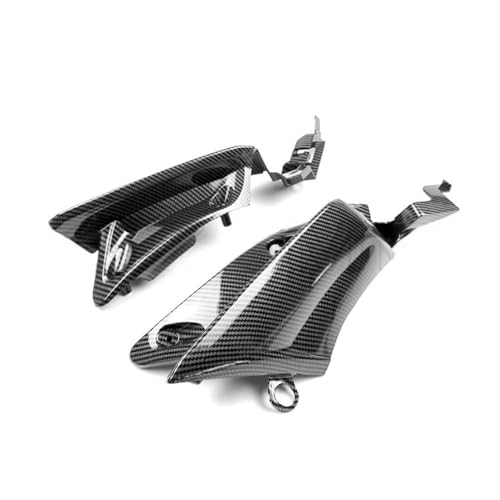 Panneau couverture intérieure moto en carbone pour optimiser le flux d'air central R6