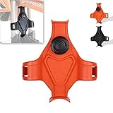Dirt Bike Fork Saver, Plastic Front Fork Support Guard Brace for Dirt Bike, Dirtbike Transportation Protector Universal Seal Saver(Orange)
