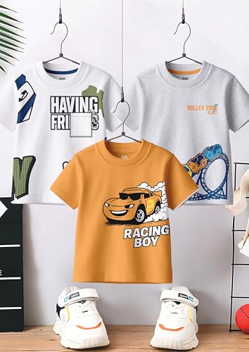 Image of GRAND MAX Boys' T-Shirt Combo Pack of 3