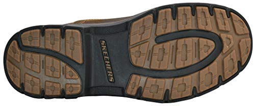 Skechers Men's Segment-Dorton Boot, Brown, 8 XW US