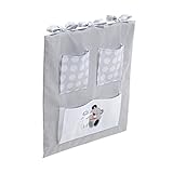 Bolsillero Cuna Amigos, color Gris.