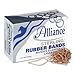 Alliance Sterling Ergonomically Correct Rubber Bands RUBBERBANDS,SIZE#19,NTN (Pack of15)