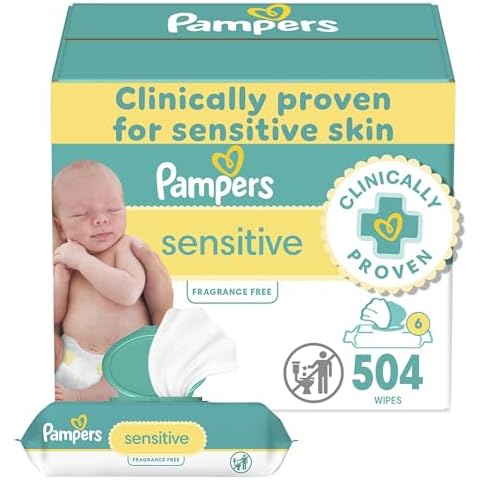 Pampers Sensitive Baby Wipes Cover