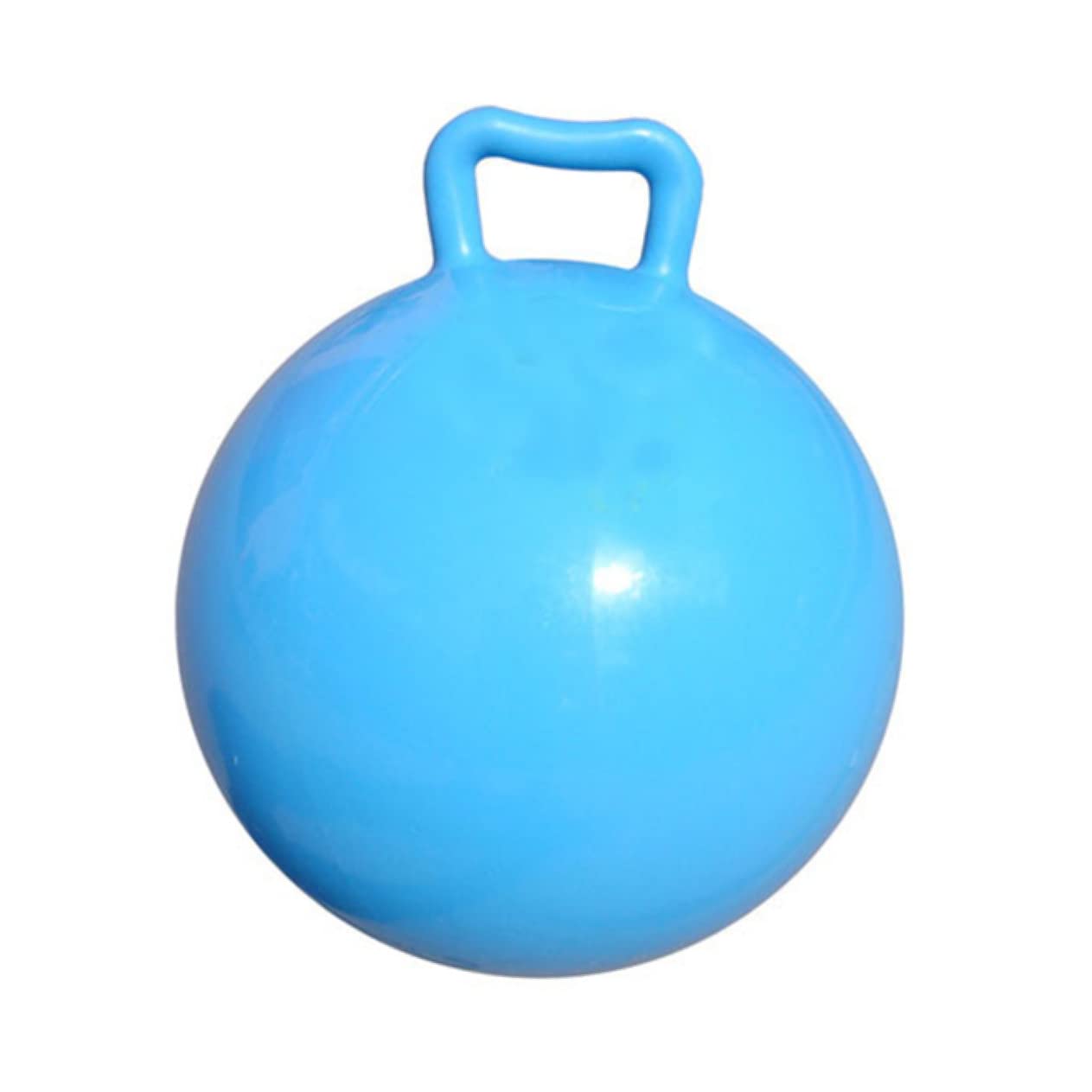 Sosoport Inflatable Ball Red Jumping Ball for Promotes Coordination Balance for Indoor Ages
