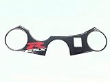 Carbon 3D Sticker Decal Emblem Protector Top Clamp Triple Tree Pad for Suzuki GSXR 600 750 2006-2016
