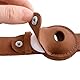 HUNTER Hundehalsband VIBORG mit Halter für Apple AirTag, Farbe: schwarz, Robustes & weiches Rindsleder, integrierte AirTag-Halterung, hochwertig, Made in Germany, Größe: 55
