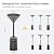 EAST OAK Patio Heater Cover as Accessory for Outdoor Patio Heater, 300D Oxford Fabric, Zipper, Waterproof, Dustproof, Sunproof, 91.3" H x 34.6" Dome x 19.88" Base, Dark Gray