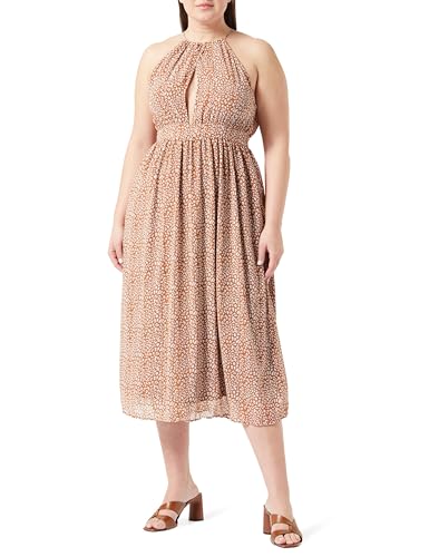 Robe mousseline faina femme mi-longue au tombé fluide premium