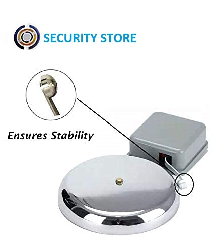 Image of Electronic 6 Inch Gong Bell For Schools, Factories & Industrial Area