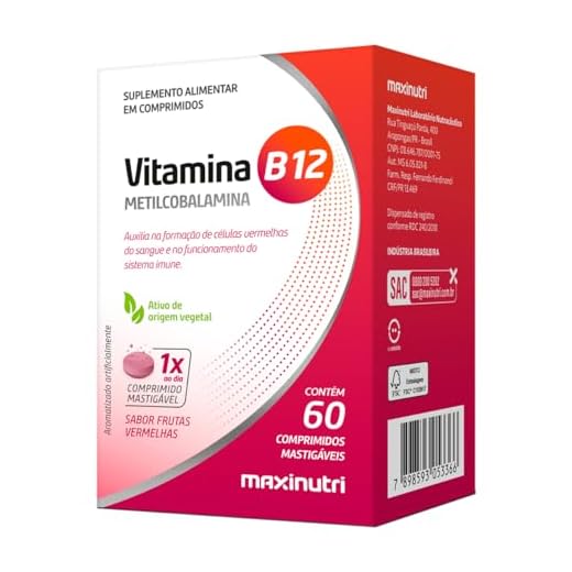 Maxinutri Vitamina B12 Mastigável
